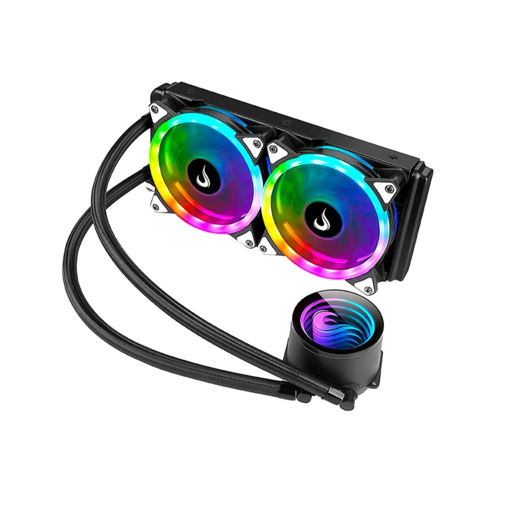 Water Cooler Rise Mode, ARGB, 240mm, AMD/Intel, Preto