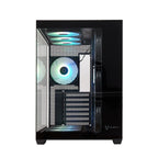 Gabinete Gamer Husky Dome 900, Mid Tower, Iluminação ARGB, ATX, Lateral e Frontal em Vidro, 10x Cooler Fan ARGB, Preto - HGN900PT